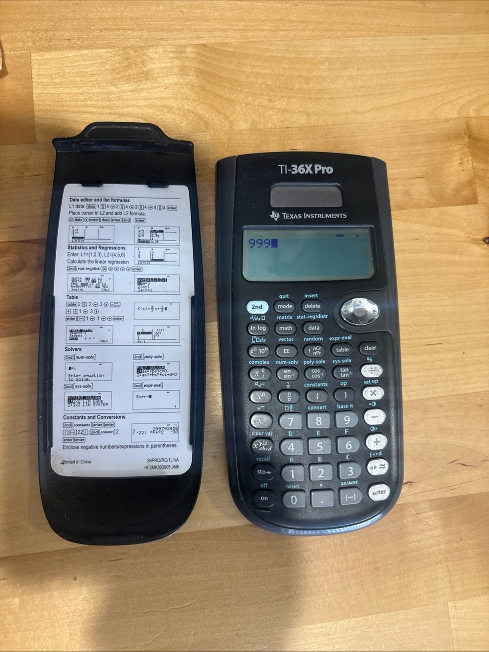 Texas Instruments TI-36X Pro Scientific Calculator - Black